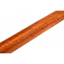 Organza Raw, bakreno rjava, 48 cm, 10 yd = 9,14 m