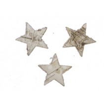 Zvezde lesene, natur, 4 cm, 72 kosov