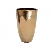 Vaza Sienna, zlata, d 17,5 višina 27 cm