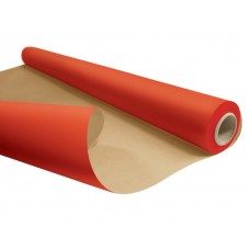 Papir kraft natur vodoodporen, rdeč,  60 g, 79 cm, 25 m