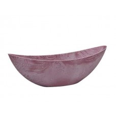 Skleda - podolgovata iz plastike, pink, 39x12x13 cm