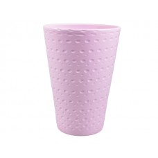 Vaza HT LAGER, svetlo roza, fi 13,5 V 19 cm